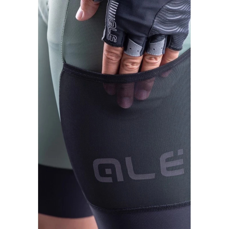 Pantaloncini Ciclismo ALE' OFF ROAD - GRAVEL STONES CARGO Verde 6 Pantaloncini Ciclismo ALE' OFF ROAD - GRAVEL STONES CARGO Verde - immagine 4