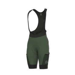 Pantaloncini Ciclismo ALE' OFF ROAD - GRAVEL STONES CARGO Verde