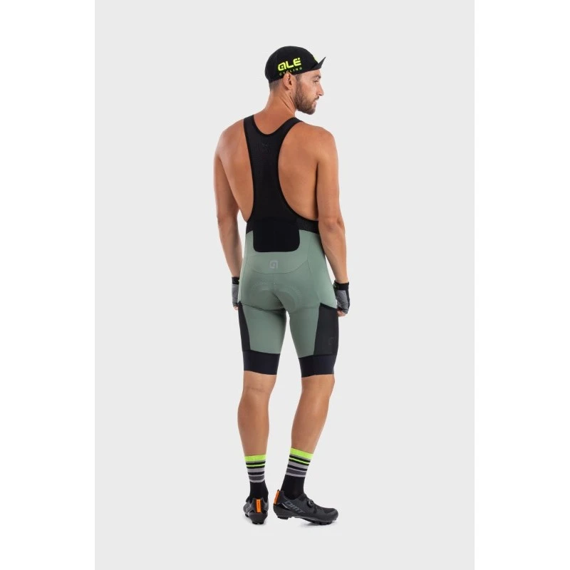Pantaloncini Ciclismo ALE' OFF ROAD - GRAVEL STONES CARGO Verde 9 Pantaloncini Ciclismo ALE' OFF ROAD - GRAVEL STONES CARGO Verde - immagine 7