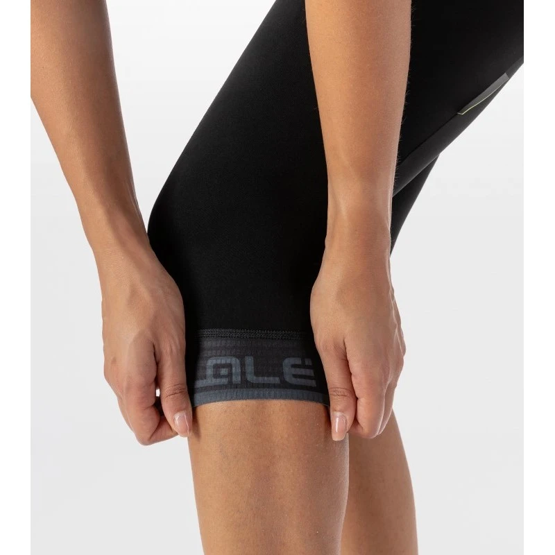 Pantaloncini Ciclismo Donna 3/4 ALE' SOLID CLASSICO 3/4 Nero-antracite 4 Pantaloncini Ciclismo Donna 3/4 ALE' SOLID CLASSICO 3/4 Nero-antracite - immagine 2