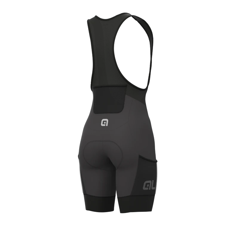 Pantaloncini Ciclismo Donna ALE' OFF ROAD - GRAVEL STONES CARGO Grigio 4 Pantaloncini Ciclismo Donna ALE' OFF ROAD - GRAVEL STONES CARGO Grigio - immagine 2