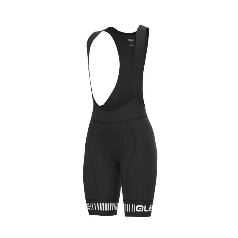 Pantaloncini Ciclismo Donna ALE' PR-R STRADA Nero-bianco 4 Pantaloncini Ciclismo Donna ALE' PR-R STRADA Nero-bianco - immagine 2