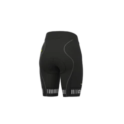 Pantaloncini Ciclismo Donna Senza Bretelle ALE' PR-R STRADA Nero-bianco