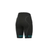 Pantaloncini Ciclismo Donna Senza Bretelle ALE' PR-R STRADA Nero-turchese -Vendite Santini pantaloncini ciclismo donna senza bretelle ale pr r strada nero turchese