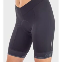 Pantaloncini Ciclismo Donna Senza Bretelle ALE' SOLID CLASSICO LL Nero-antracite -Vendite Santini pantaloncini ciclismo donna senza bretelle ale solid classico ll nero antracite 3