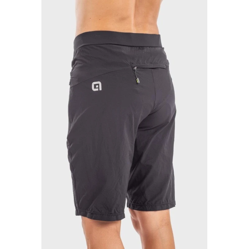Pantaloncini Ciclismo Senza Bretelle ALE' OFF ROAD - GRAVEL SIERRA Nero 9 Pantaloncini Ciclismo Senza Bretelle ALE' OFF ROAD - GRAVEL SIERRA Nero - immagine 7