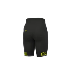 Pantaloncini Ciclismo Senza Bretelle ALE' SOLID CORSA Giallo Fluo
