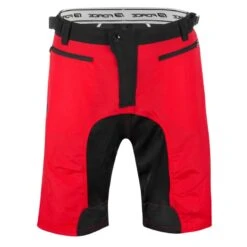Pantaloncini MTB FORCE 11 W Con Fondello In Gel ROSSO