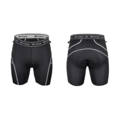 Pantaloni MTB FORCE F BLADE Con Fondello Gel FLUO NERO -Vendite Santini pantaloni mtb force f blade con fondello gel fluo nero 6