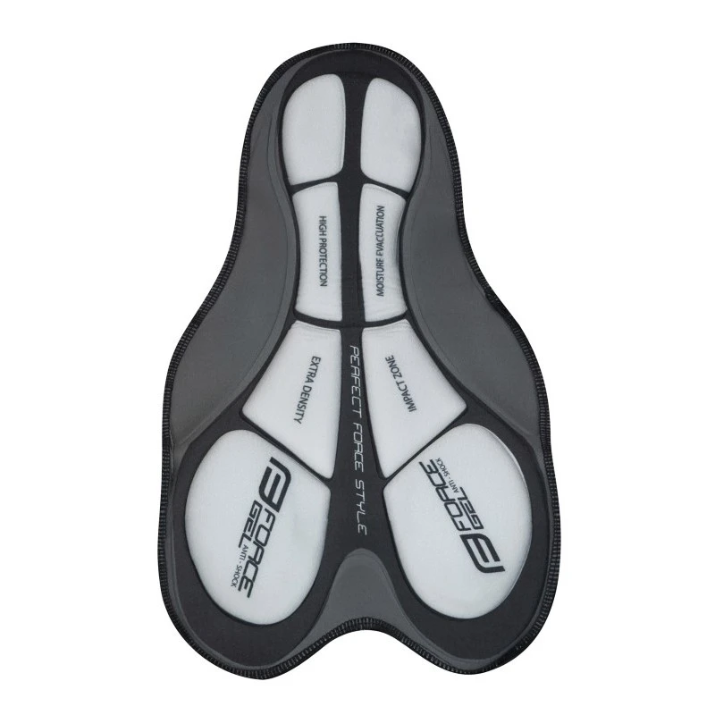 Pantaloni MTB FORCE F BLADE Con Fondello Gel ROSSO 5 Pantaloni MTB FORCE F BLADE Con Fondello Gel ROSSO - immagine 3