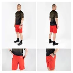 Pantaloni MTB FORCE F BLADE Con Fondello Gel ROSSO 15 Pantaloni MTB FORCE F BLADE Con Fondello Gel ROSSO -Vendite Santini pantaloni mtb force f blade con fondello gel rosso 5