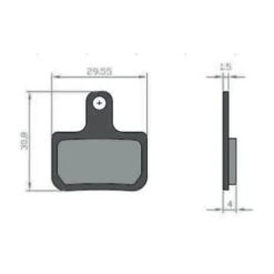 Pastiglie Freno Brenta Organiche SRAM LEVEL T TL Ultimate 2019 Force AXS
