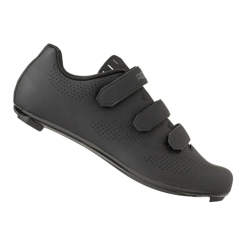 Scarpe Per Bici Da Corsa AGU R410 3 Strap Nere 3 Scarpe Per Bici Da Corsa AGU R410 3 Strap Nere