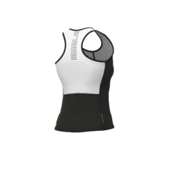 Vendite Santini -Vendite Santini top donna ciclismo ale solid color block bianco 1