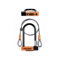 U-Lock KRYPTONITE Evolution Mini-7 Double Deadbolt 13mm Con Cavo