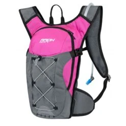 Zaino Idrico Con Sacca Idrica MTB FORCE Aron ACE Plus 10 Litri + 2 Rosa